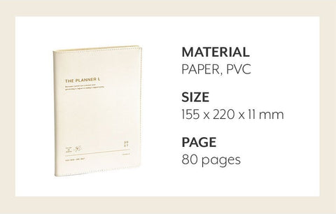 2027 The Planner L Monthly Planner [4colors]
