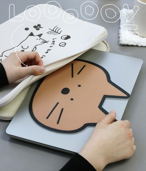 ICONIC Nonslip Doodle Mouse Pad [4types]