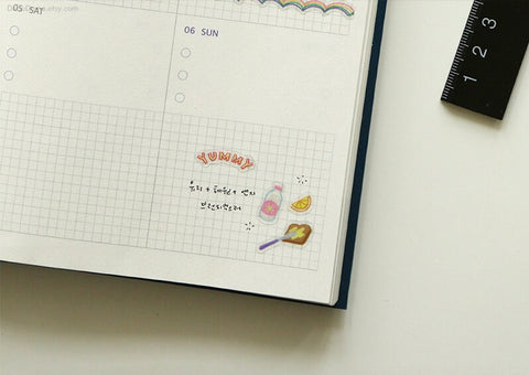 Planner Stickers [50 Good Morning]
