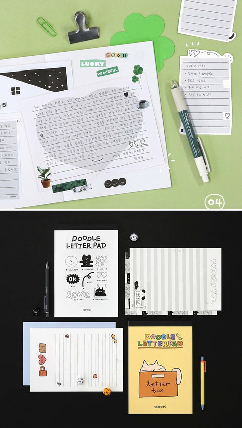 Doodle Letter Pad [2colors]