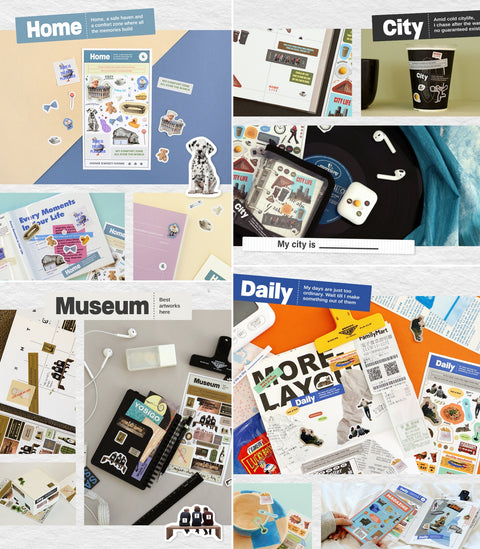 Storage: Magazine Sticker Pack | 10sheets