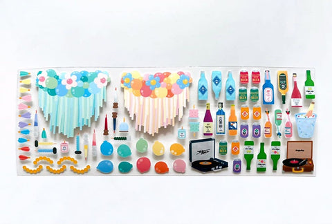 Party Supplies Seal Sticker | Deco Sticker | Party Goods