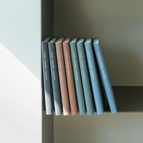 Making Memory Medium Line Notebook v.4 [7colors] | Ruled Notebook
