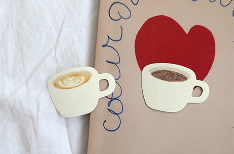 Planner Seal Stickers [1535 happy in the cafe]