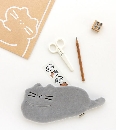 Herethere Bread Pencil Pouch [3types] | Cat Pen Case