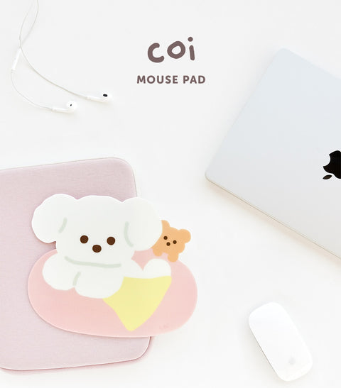 Coi Mouse Pad [Cushion Coi] | Puppy