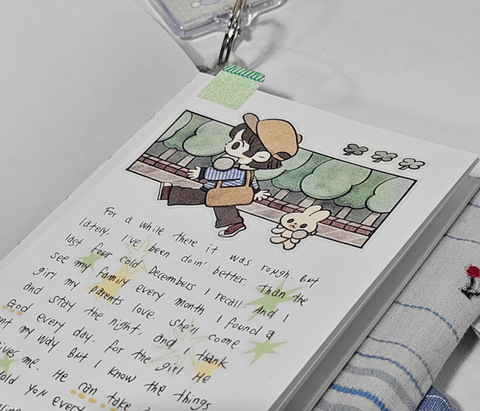 GLEN Tab Kiss Cut Tape | Sticker