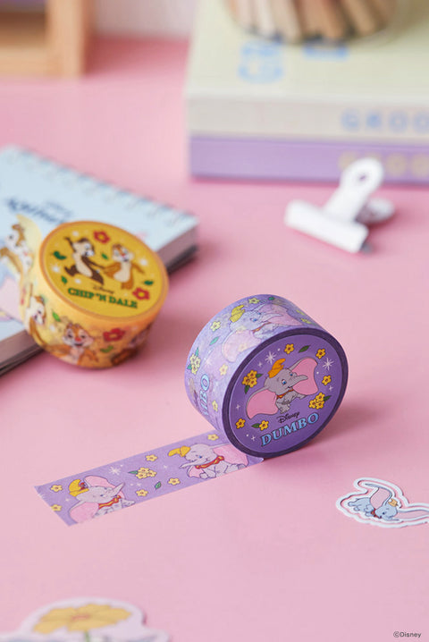 DISNEY Animal Masking Tape [3types] | Chip&Dail, Thumper, Dumbo