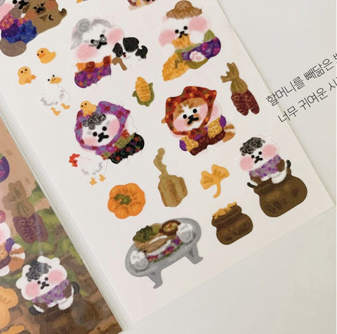 Kitty Planner Sticker [Country Life]