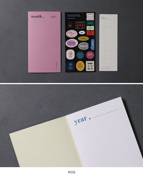 Signature Monthly Planner [2colors] | Checklist | To Do List