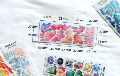 Perfume Seal Sticker [5types] | Planner Deco Sticker