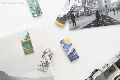 Magnetic Bookmarks 5P_ Vincent Van Gogh ver.1