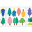 Tree Sticker Set | un cut lines stickers | 15sheets