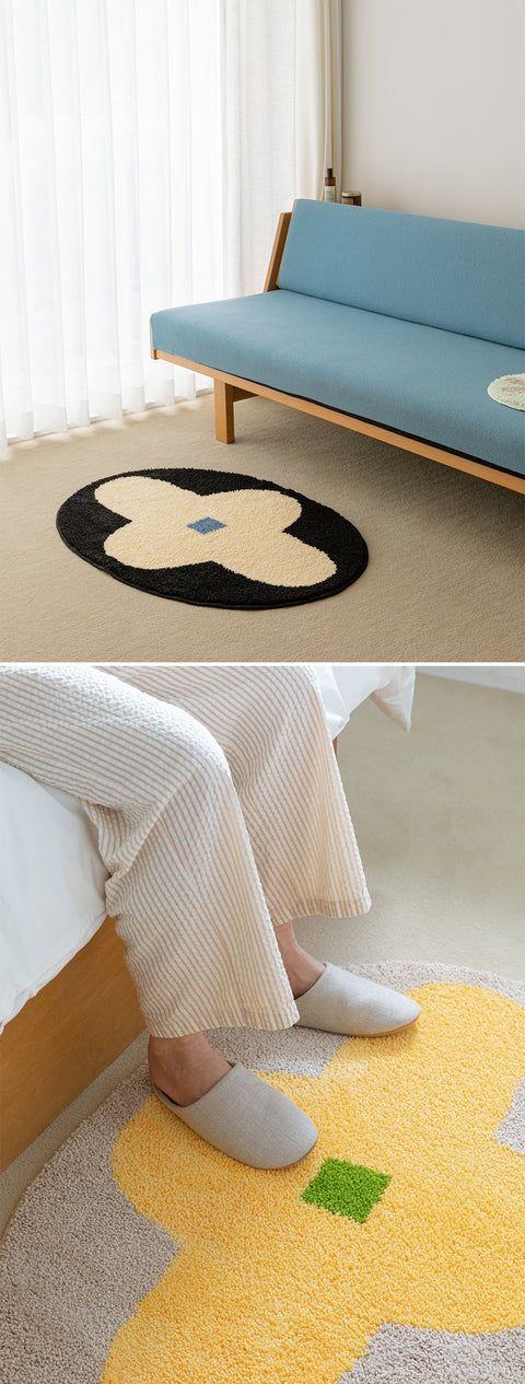 Little Things Living Rug v.Round [2types]