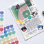 Pastel Mixed Heart Sticker | Planner Deco Sticker