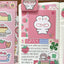 YOON GOO Strawberry Memo Sticker Pack [2types] | Planner Deco Sticker