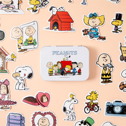 Peanuts Tin Case Stickers Pack ver.2
