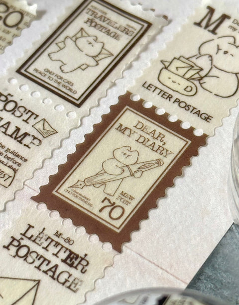 Stamp Masking Tape _ Autumn Letter