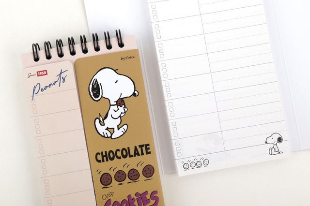 Peanuts Snoopy Vocabulary Notebook [2types] | Word Book – dubudumo