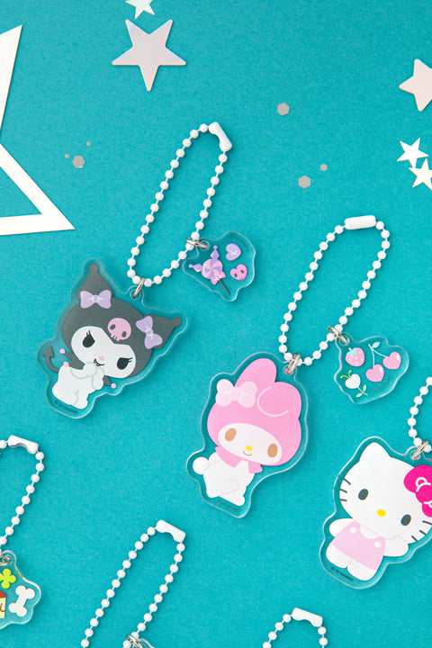 Sanrio Cute Transparent Key Rings [6types]