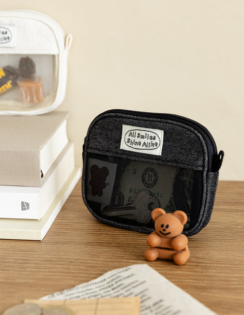 momossi Mesh Card Wallet [2colors] | Card Pouch