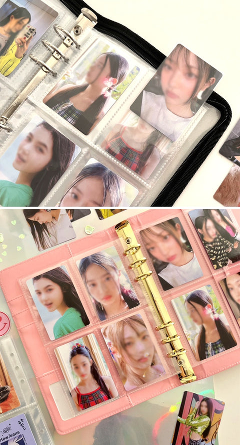 A5 Photo Card Pocket Refill File Inserts [3types] | double-sided