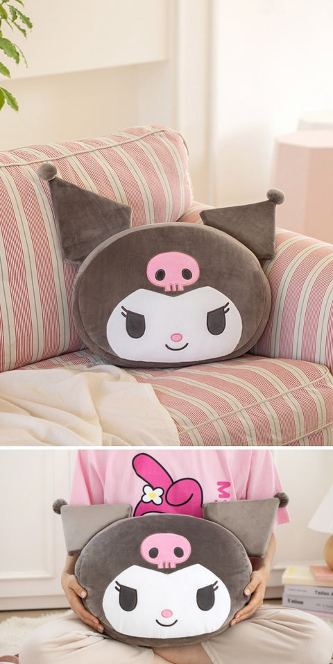 SANRIO Kuromi Face Cushion