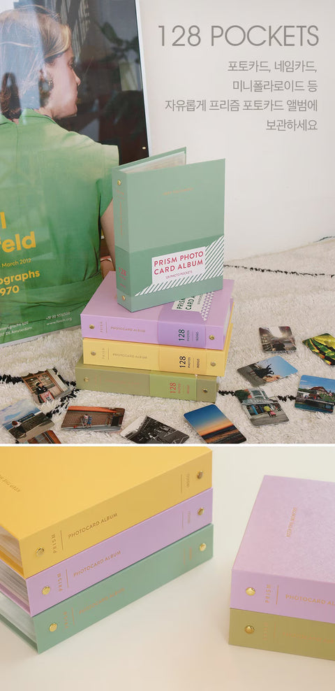 Prism Photo Card Album [2colors] | Collect Book | 128 pockets