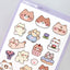 Cheek-red Cat Seal Sticker