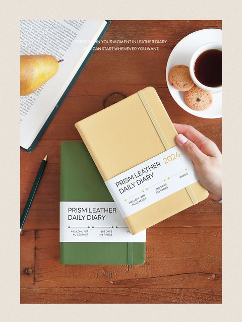 2026 PRISM Daily Diary B6 [5colors] | Daily Planner 2026