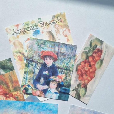 Auguste Renoir Sticker Pack _ 16sheets