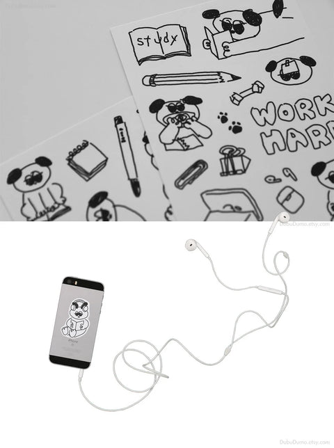 Daily Drawing Sticker ver.1 [3types]