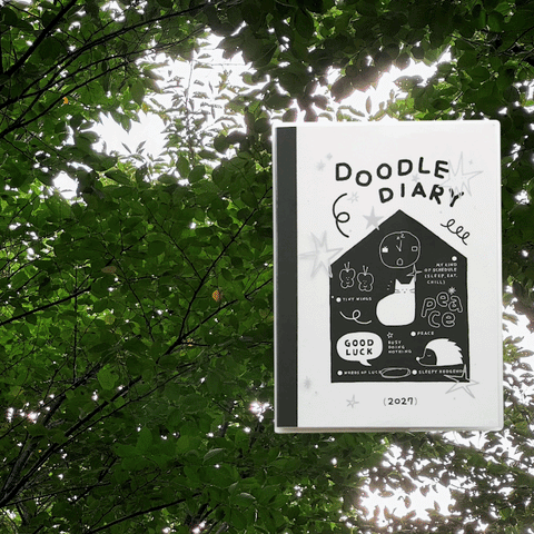 2027 Doodle Weekly Planner [4types]