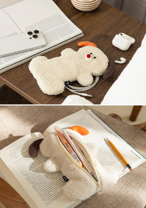 Brunch Brother Fluffy Pencil Case [4types]