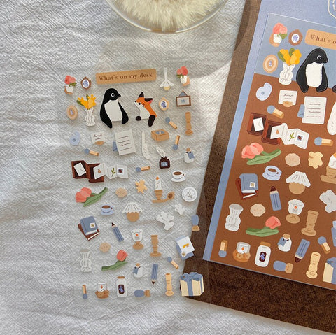Penguin Seal Sticker [Desk]