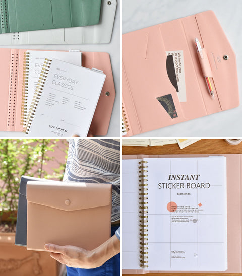 Spring Gentle Planner [20types] | Time Planner | Grid Weekly Planner