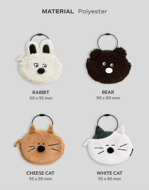 Doodle Key Ring Pouch [4types] | AirPods Case