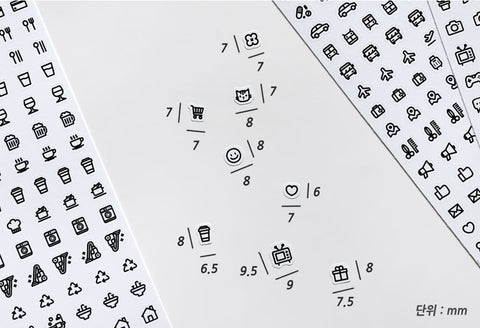 Icons of Everyday Life Seal Sticker | 4sheets