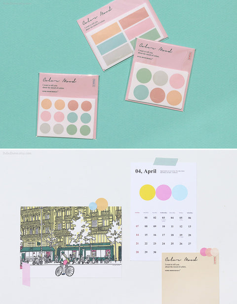 Planner Deco Stickers [9types] | 4sheets