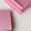 Pink Snow Blank Notebook