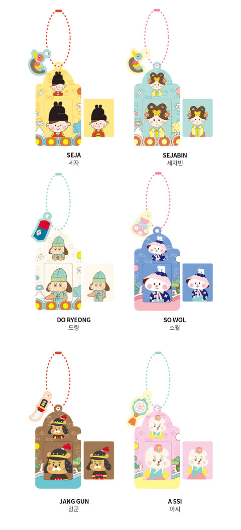 Hello Korea Mini Photo Holder [6types] | Key Ring