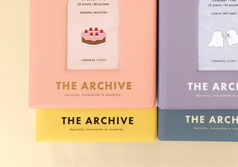 The Archive Collect Book M [4colors] | Photo Card Book