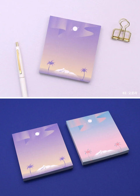 Moonlight Memo Pad v.1 | Notepad [6types]