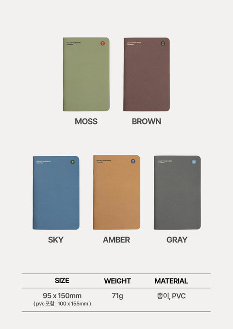 2026 Life&Pieces Monthly Diary S [5types]