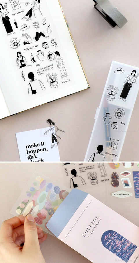 ICONIC Collage Sticker Pack | 8sheets