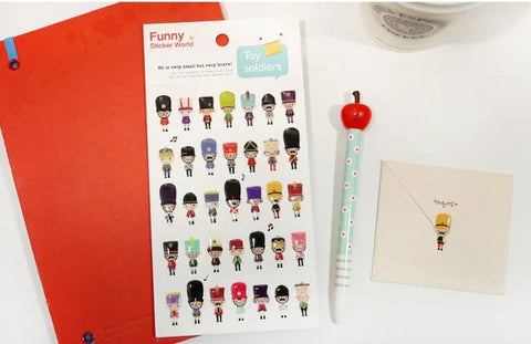 Planner Stickers [Toy Soldiers]