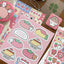 YOON GOO Strawberry Sticker Pack | Planner Deco Sticker