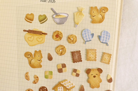 Planner Stickers [1204 Let's bake!]