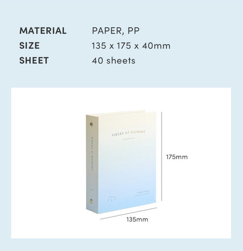 Moment 4X6 Photo Album v.2 [4colors] | 4Cut Photo Album
