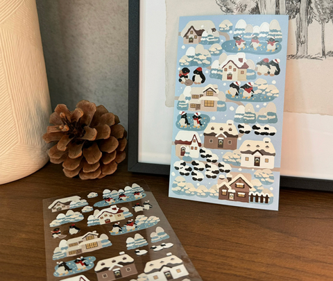 Penguin Seal Sticker [Snowy Village]